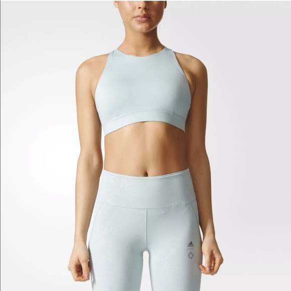 adidas high neck sports bra